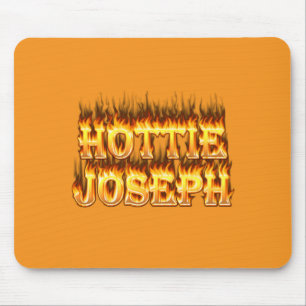 Alfombrilla De Ratón Fuego y llamas de Hottie José