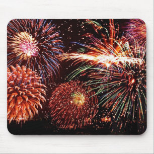 Alfombrilla De Ratón Fuegos artificiales