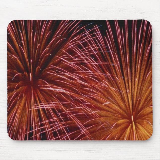 Alfombrilla De Ratón Fuegos artificiales (Frente)