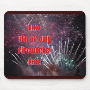 Alfombrilla De Ratón Fuegos artificiales de Elko Mousepad 2012