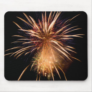 Alfombrilla De Ratón Fuegos artificiales Mousepad