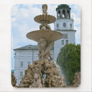 Alfombrilla De Ratón Fuente de la Residencia de Salzburgo