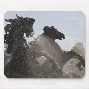 Alfombrilla De Ratón Fuente, Monumento a los Girondinos, Burdeos,