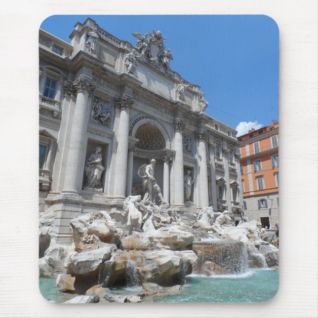 Alfombrilla De Ratón Fuente Roma del Trevi (Frente)