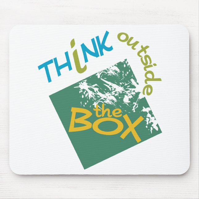 Alfombrilla De Ratón Fuera de la caja bigote (Frente)