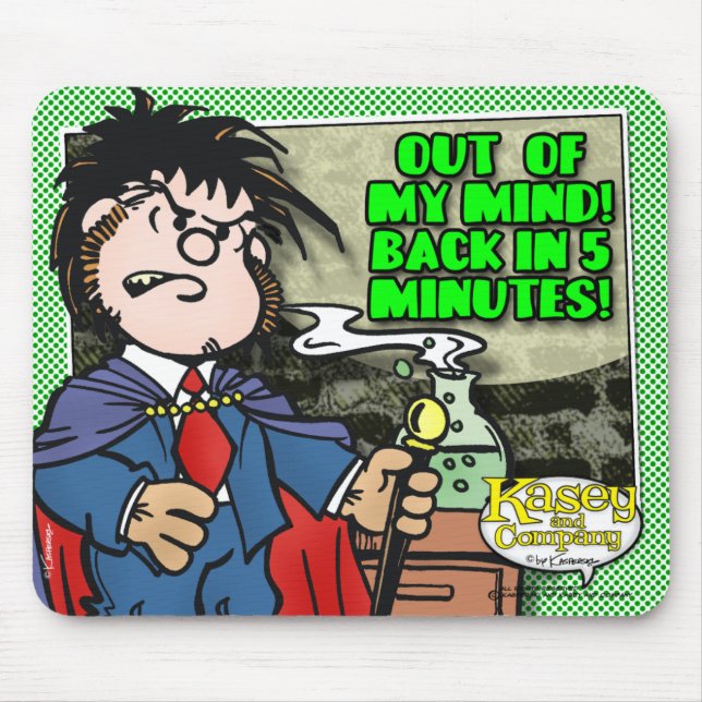 Alfombrilla De Ratón Fuera de mi mente (Frente)