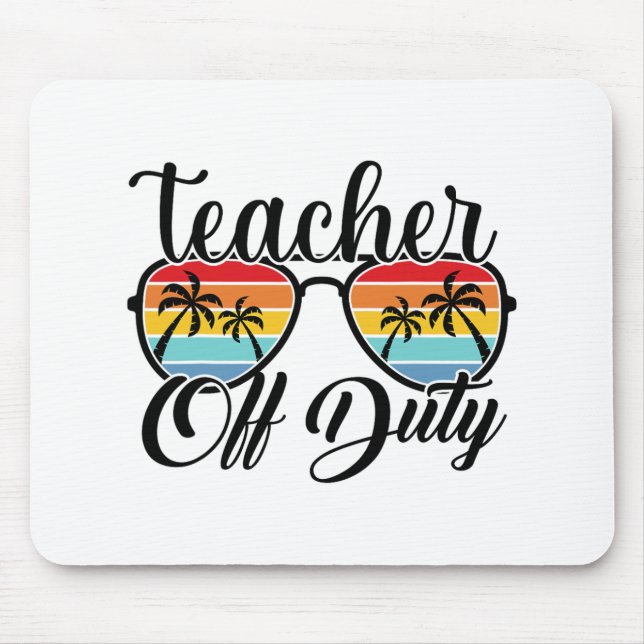 Alfombrilla De Ratón Fuera De Servicio El Último Día De La Escuela El M (Frente)