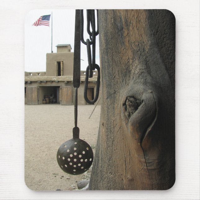 Alfombrilla De Ratón Fuerte viejo Mousepad de las encorvaduras (Frente)