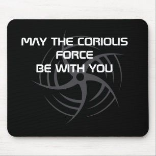 Alfombrilla De Ratón Fuerza de Coriolis