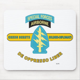 ALFOMBRILLA DE RATÓN FUERZAS ESPECIALES "DE AEROTRANSPORTADO OPPRESSO