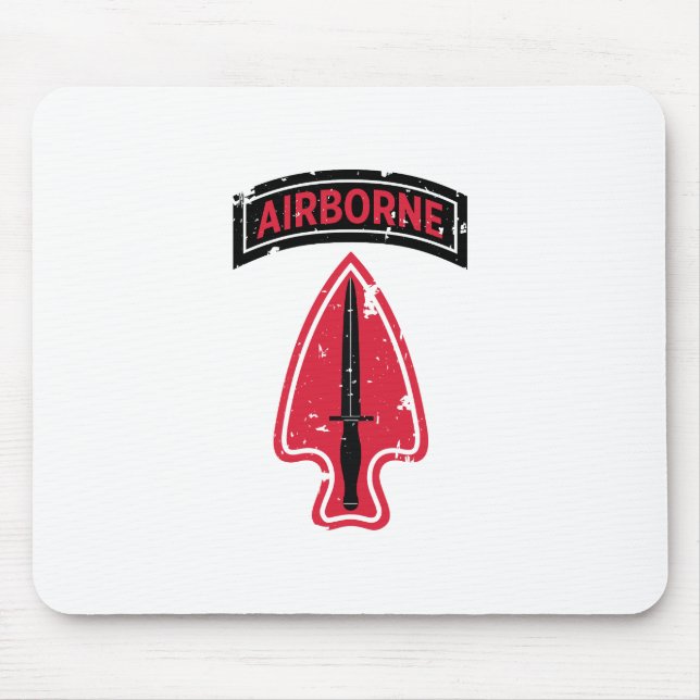 Alfombrilla De Ratón "Fuerzas especiales" de la Fuerza Delta en peligro (Frente)