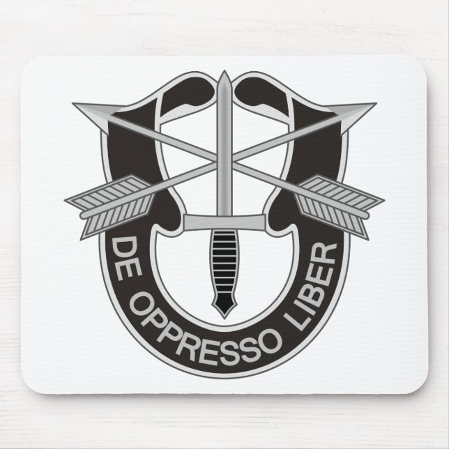 Alfombrilla De Ratón Fuerzas Especiales SF De Oppresso Liber (Frente)