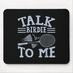 Alfombrilla De Ratón Fun Badminton Player Match Game Chiste