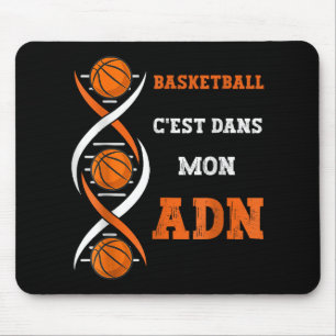 Alfombrilla De Ratón Fun Basketball Está En Mi Baloncesto Dna