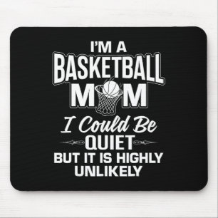Alfombrilla De Ratón Fun Basketball Mom Merch - Diseño exclusivo de mam