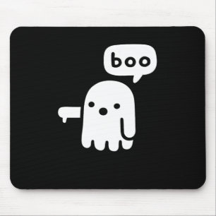 Alfombrilla De Ratón Fun Chunky Fantasma De La Desaprobación Boo Hallow