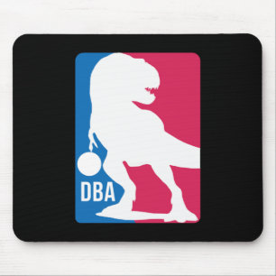 Alfombrilla De Ratón Fun Dinosaur Basketball