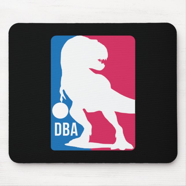 Alfombrilla De Ratón Fun Dinosaur Basketball (Frente)