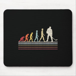Alfombrilla De Ratón Fun Field Hockey Evolución Del Hombre Vint Retro