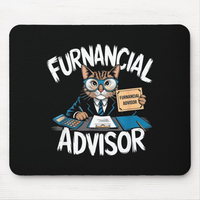 Alfombrilla De Ratón Fun Financial Planner Gift Funny Retirement Adviso (Frente)