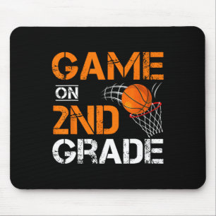Alfombrilla De Ratón Fun Games On Second Grado Basketball First Day Of