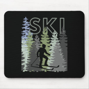 Alfombrilla De Ratón Fun Mountain Adventure Ski Squad Winter Sport Ski