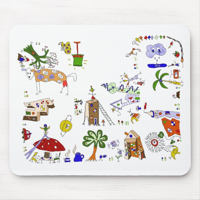 Alfombrilla De Ratón Fun World Mousepad (Frente)