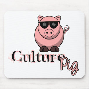 Alfombrilla De Ratón Funcionario del cerdo de la cultura