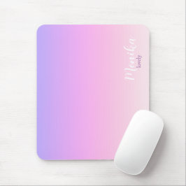 Alfombrilla De Ratón Funda para iPad air con diseño ombre violeta y ros