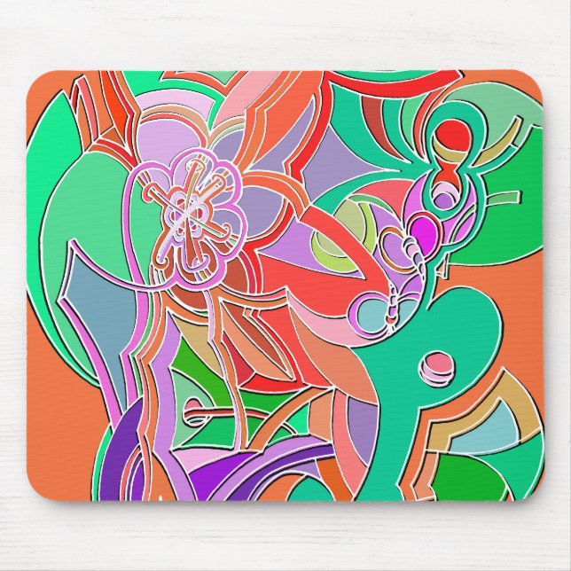 Alfombrilla De Ratón Funky (Frente)