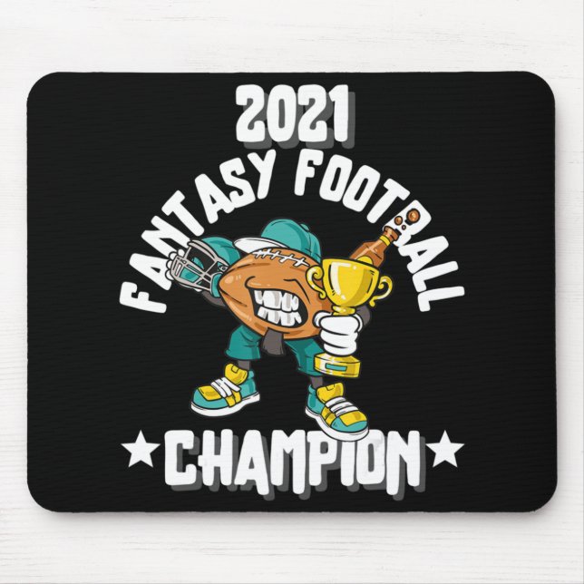 ALFOMBRILLA DE RATÓN FUNNY 2021 FANTASY FOOTBALL CHAMPION FANTASY LEAGU (Frente)