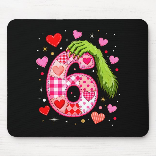 Alfombrilla De Ratón Funny 67 Valentine Meme Couple Matching Love  (Frente)