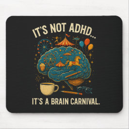 Alfombrilla De Ratón Funny ADHD Branival Mouse Pad