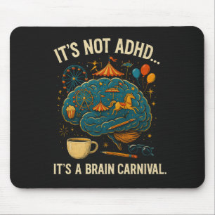 Alfombrilla De Ratón Funny ADHD Branival Mouse Pad