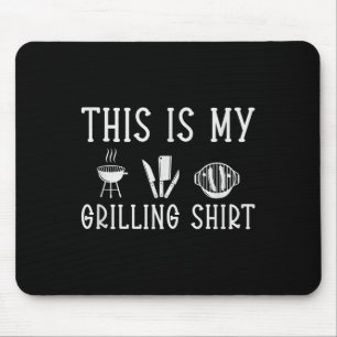 Alfombrilla De Ratón Funny Bbq Smoker Grill & Barbecue Pork Grillin