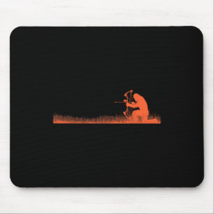 Alfombrilla De Ratón Funny Bigfoot Archery Bow Hunter Sasquatch Bow Hun