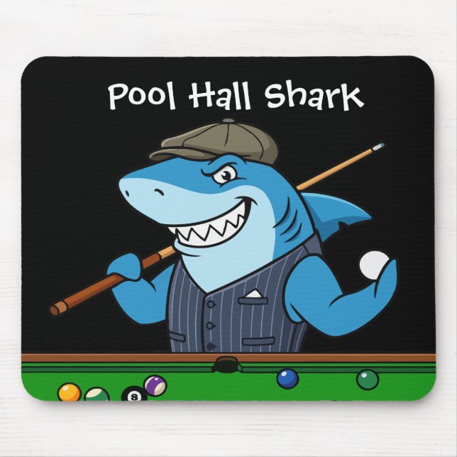 Alfombrilla De Ratón Funny Billiards Fanatic Cool Computer Mouse Pads (Frente)