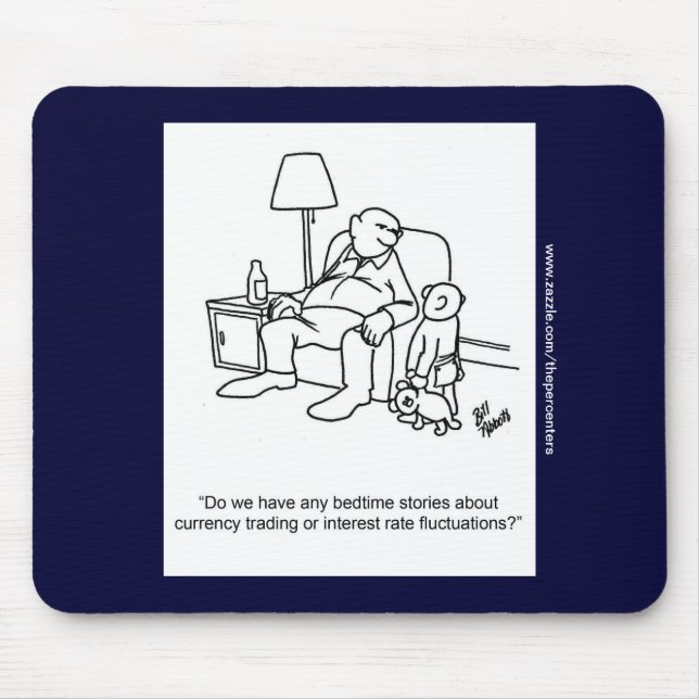 Alfombrilla De Ratón Funny Business Stock Market Mousepad Gift (Frente)
