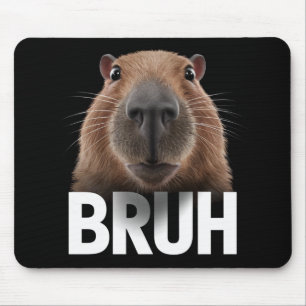 Alfombrilla De Ratón Funny Capybara Bruh