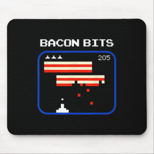 Alfombrilla De Ratón Funny Con 8 bits Video Game Player Retro Nerd Geek