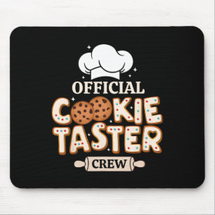 Alfombrilla De Ratón Funny Cookie Taster Crew Funny Baking Team Fami