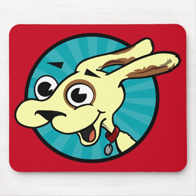 ALFOMBRILLA DE RATÓN FUNNY CUTE DOG MOUSE PAD (Frente)