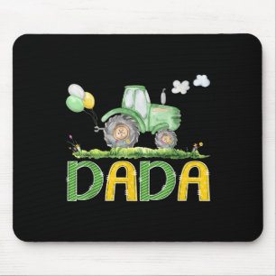 Alfombrilla De Ratón Funny Dada Birthday Boy Tractor Farm Truck Matchin