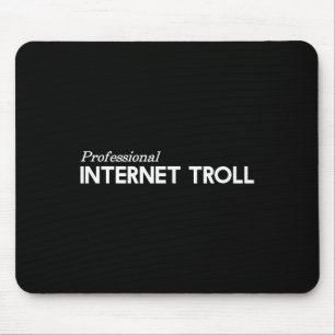 Alfombrilla De Ratón Funny de Internet Troll Profesional