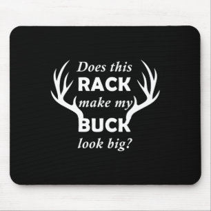 Alfombrilla De Ratón Funny Deer Hunter Hunter Rack Big Buck