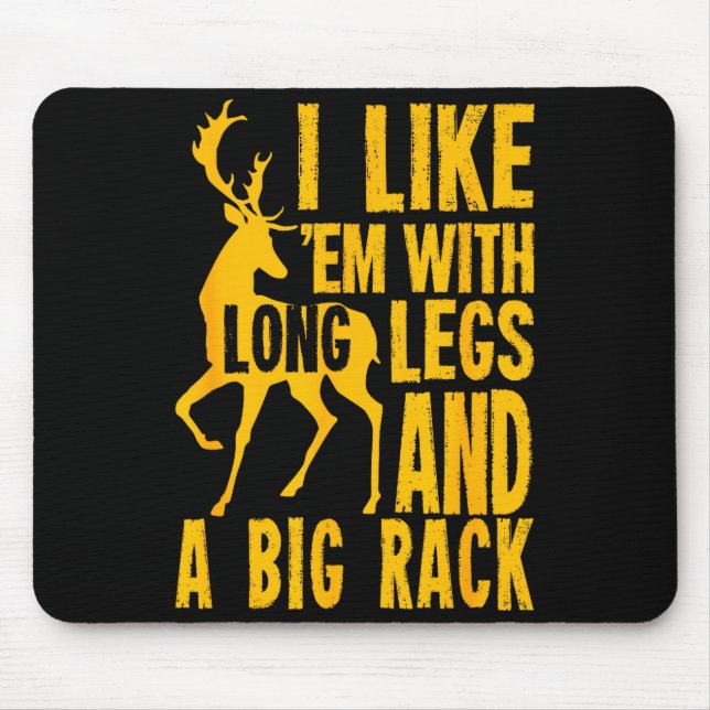 Alfombrilla De Ratón Funny Deer Hunting Quote Gift For Hunters  (Frente)