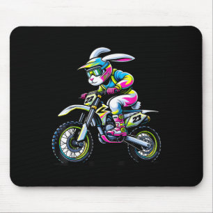 Alfombrilla De Ratón Funny Dirt Bike Player Jóvenes Jóvenes Jóvenes Fem