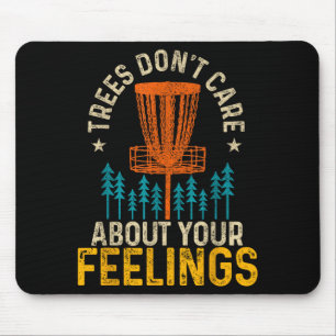 Alfombrilla De Ratón Funny Disc Golf Apparel Co. Disc Golf Trees Don't 