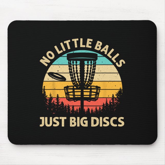 Alfombrilla De Ratón Funny Disc Golf Design For Men Women Disc Golf Lov (Frente)