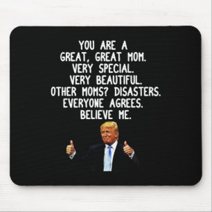 Alfombrilla De Ratón Funny Donald Trump: Conservación de regalo mordaz
